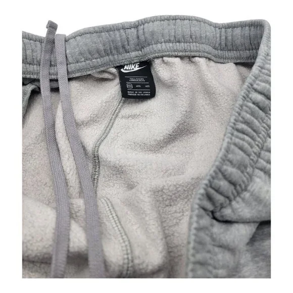 Nike Pants Men's Size 4XL Fleece Gray Joggers Sweats Straight Leg BV2707-063